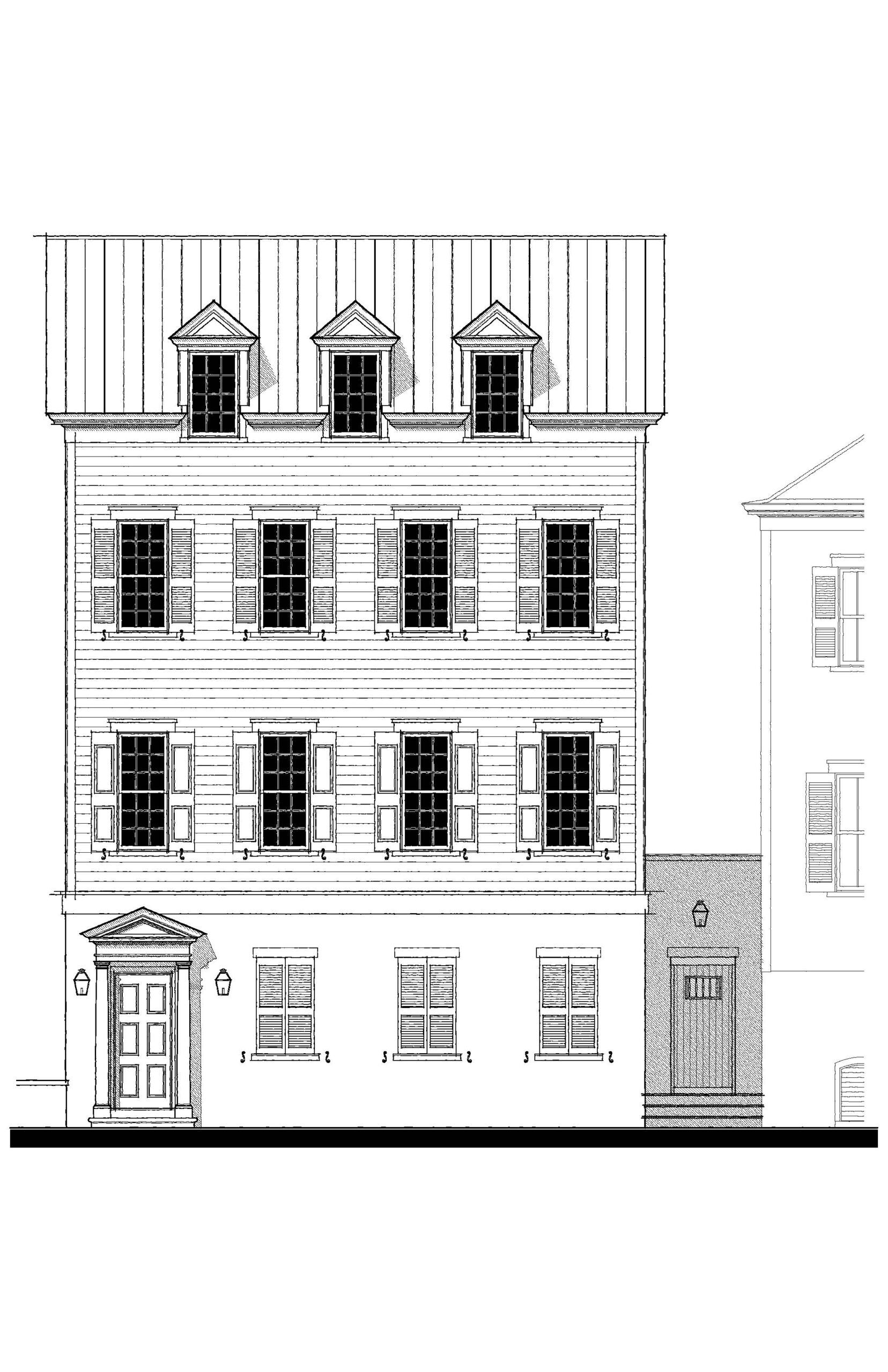 Morris Square Townhouse 6 — featured elevation