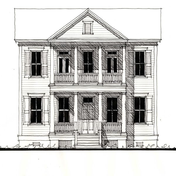 Mount Holly — featured elevation