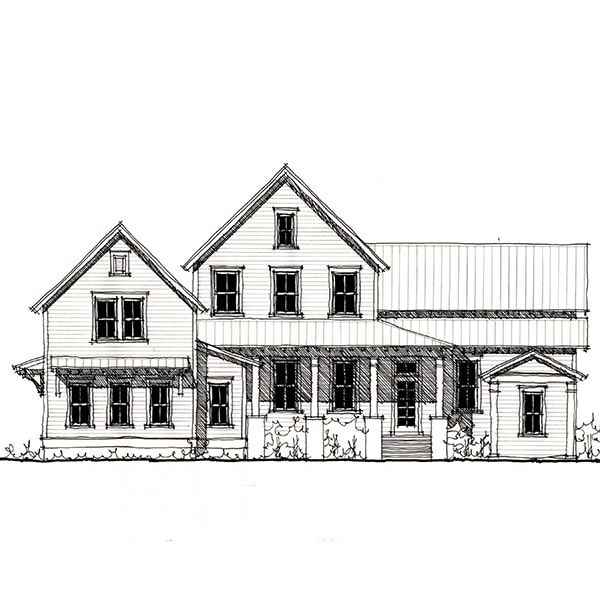 New Farmhouse — featured elevation