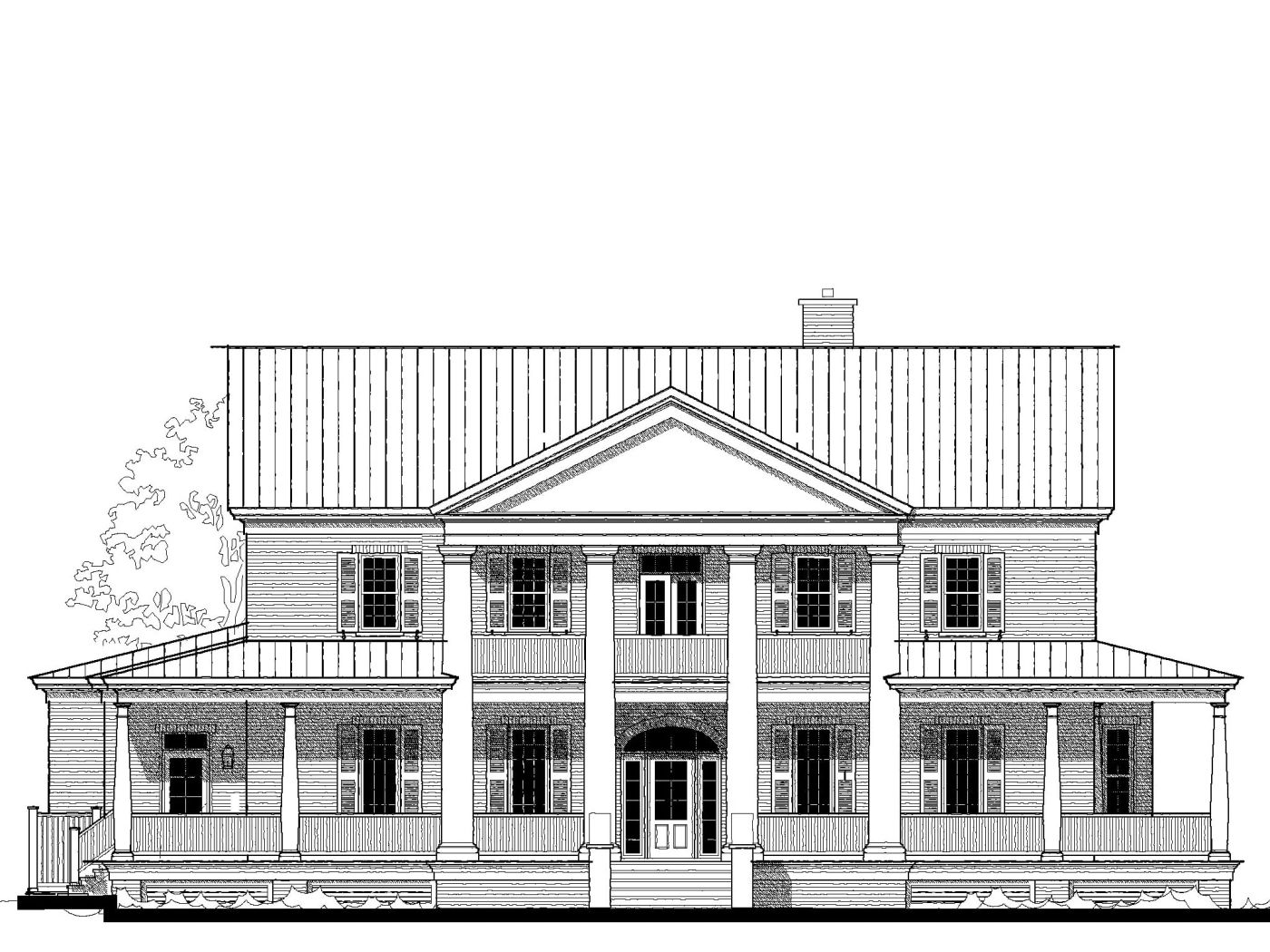 Newberry Park (07516) — featured elevation