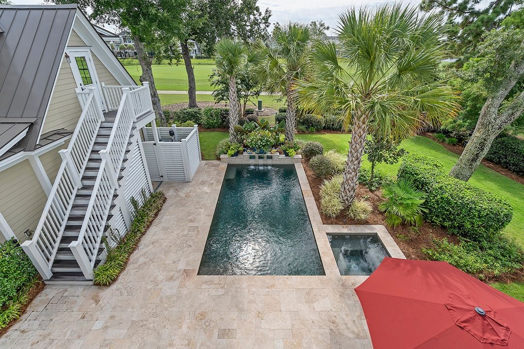 Pool-and-office-over-garage