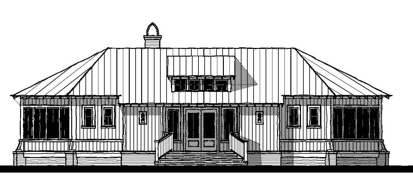 Oak Hill Bunk House (18106) — featured elevation