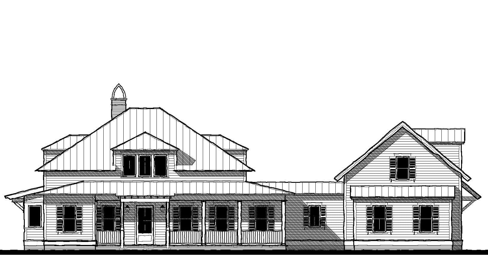 Oak Island Retreat (21301) — featured elevation