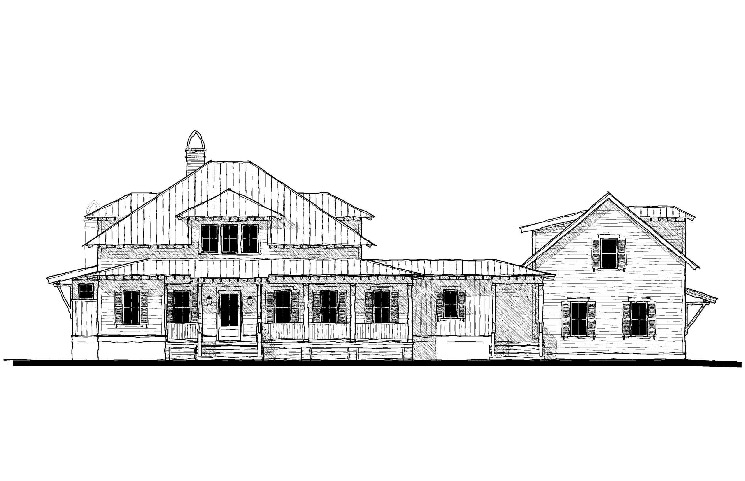 Oak Island Retreat (223150) — featured elevation