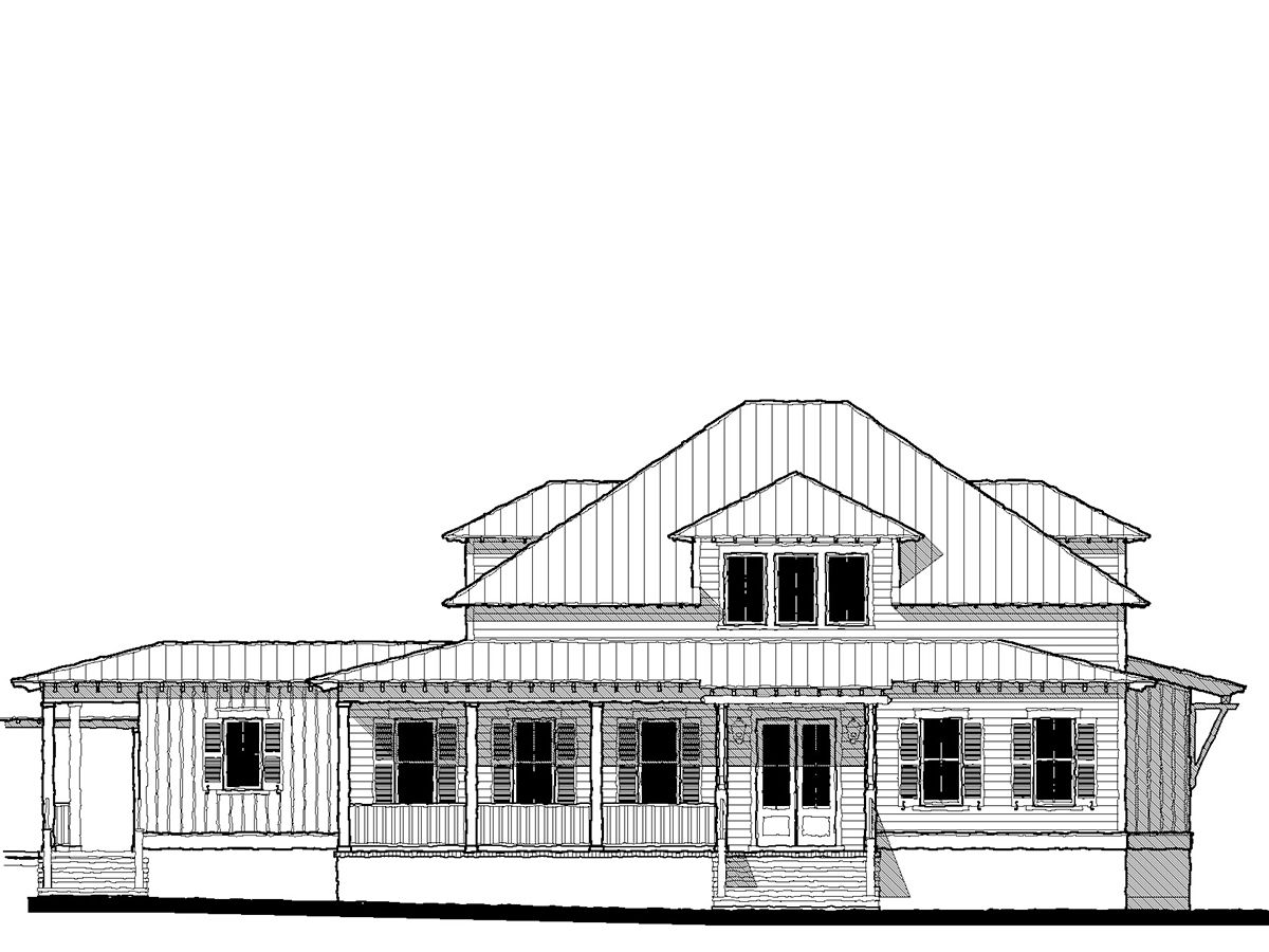 Oak Island Retreat (223167) — featured elevation