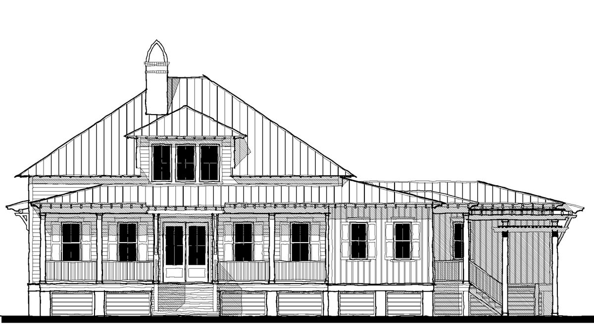 Oak Island Retreat (223188) — featured elevation