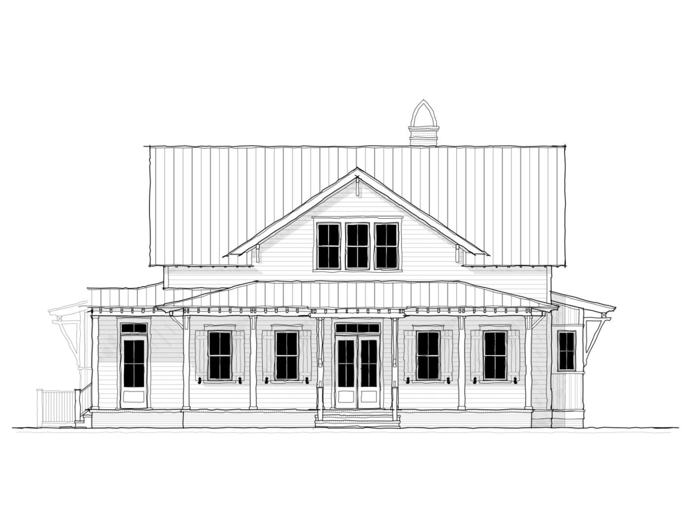 Oak Island Retreat (243136) — featured elevation