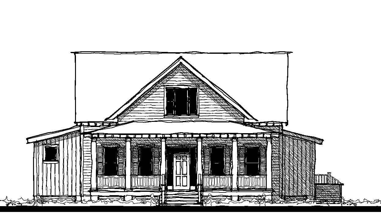 Oak Spring (043159) — featured elevation