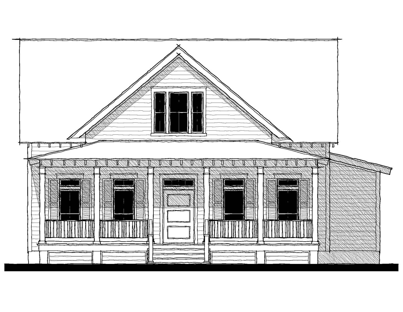 Oak Spring (143202) — featured elevation
