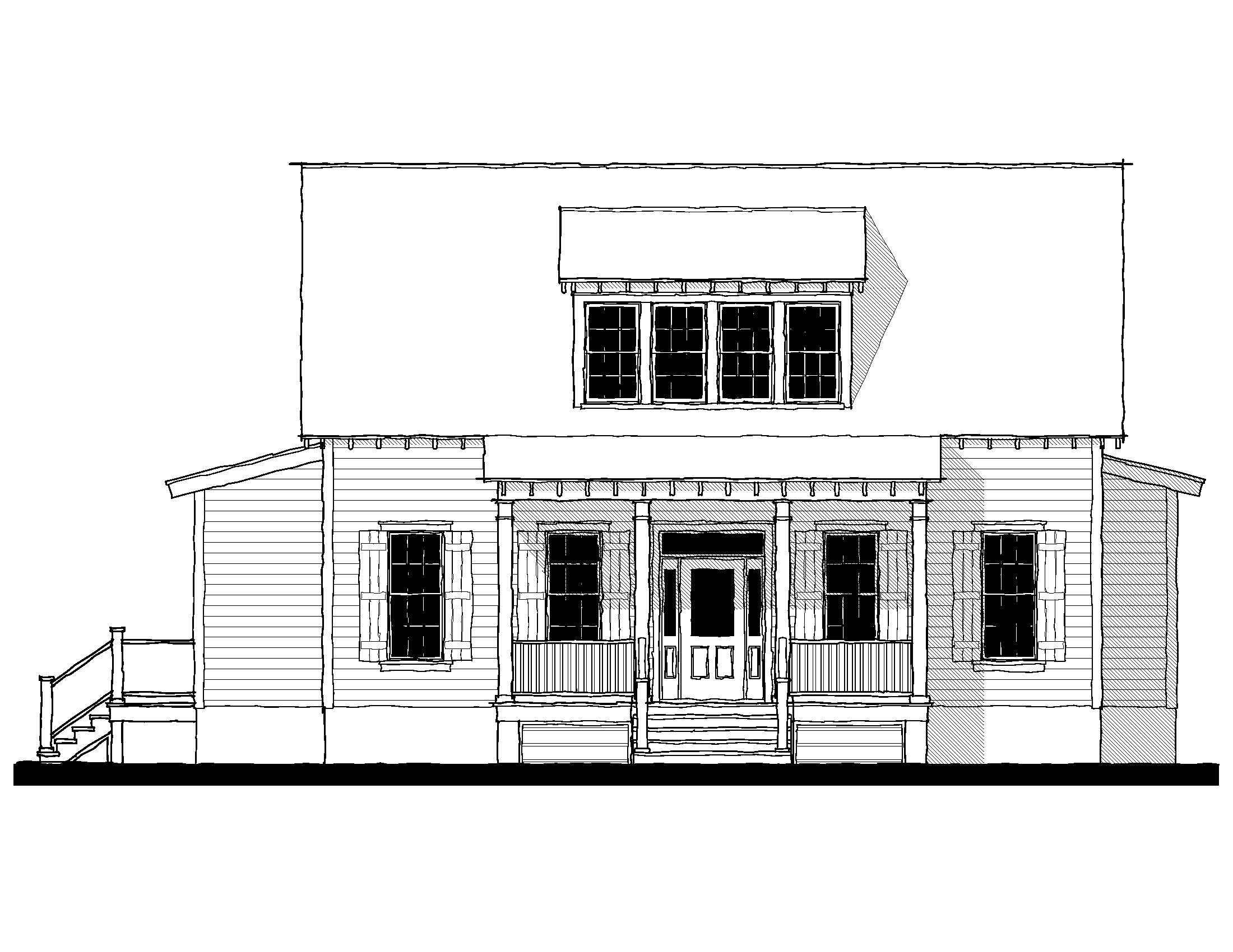 Oak Spring (173163) — featured elevation