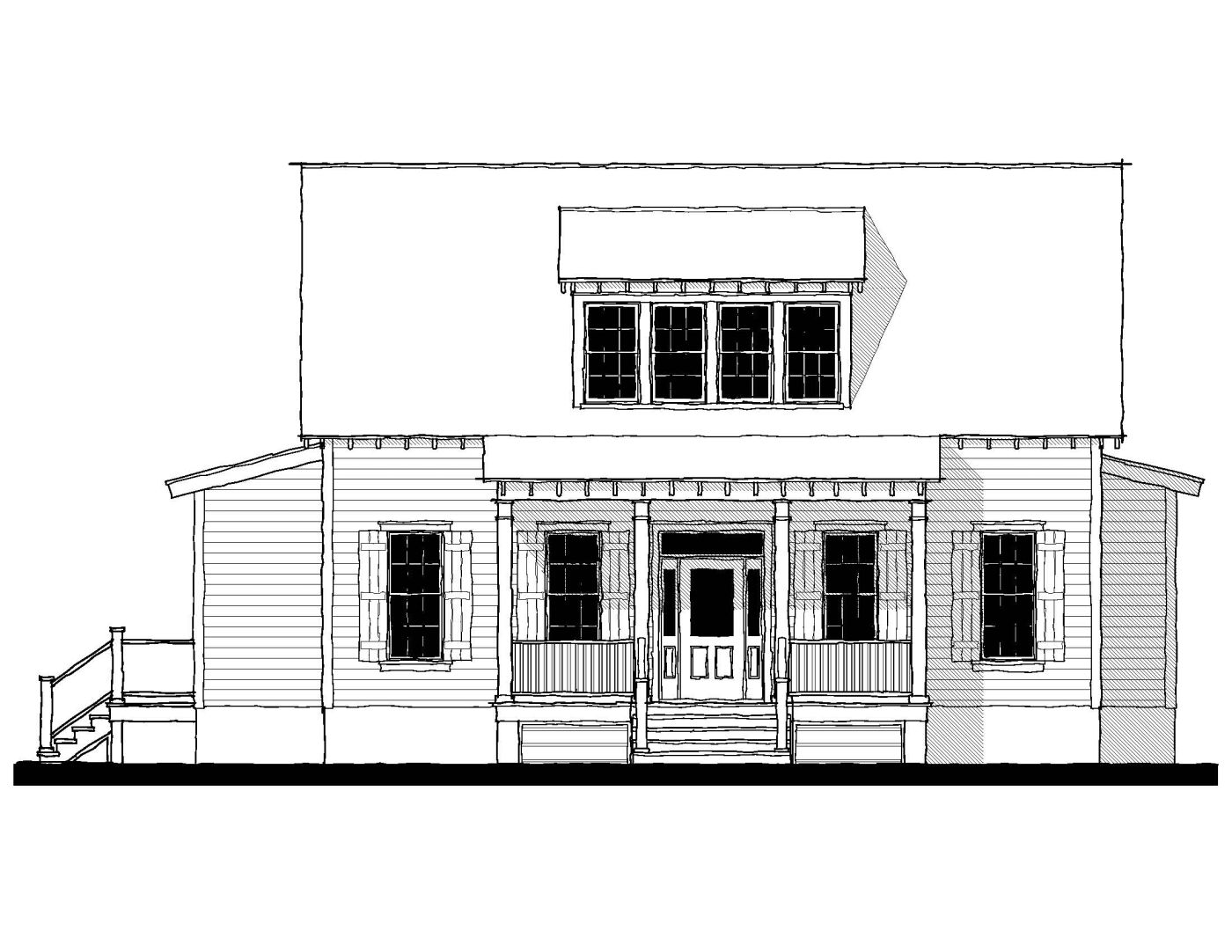 Oak Spring (173163) — featured elevation