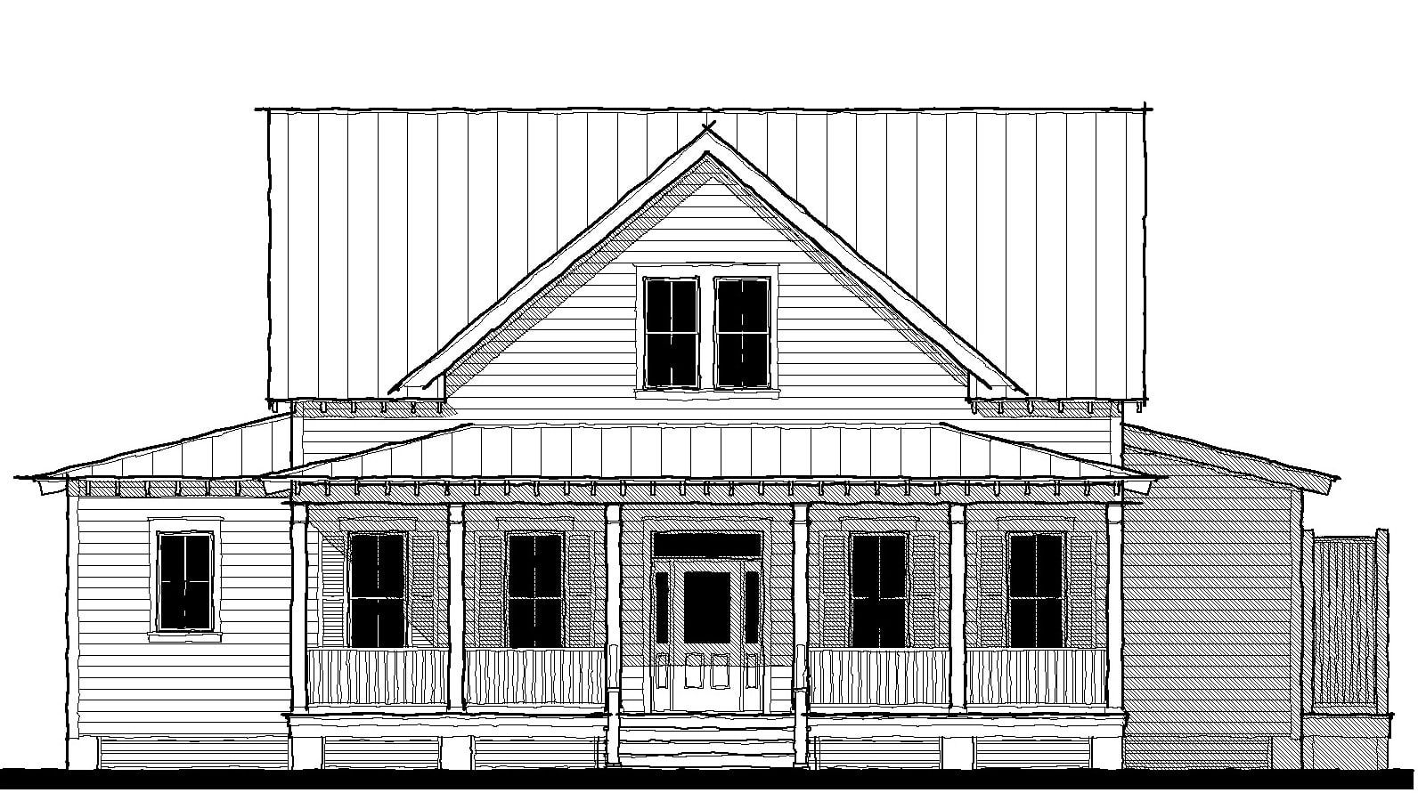 Oak Spring (17360) — featured elevation