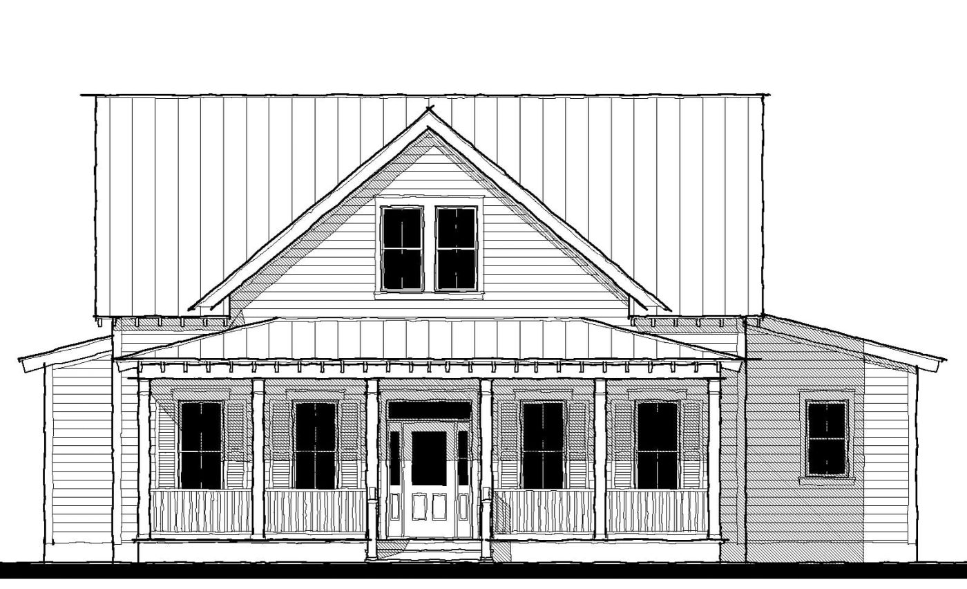 Oak Spring (21337) — featured elevation