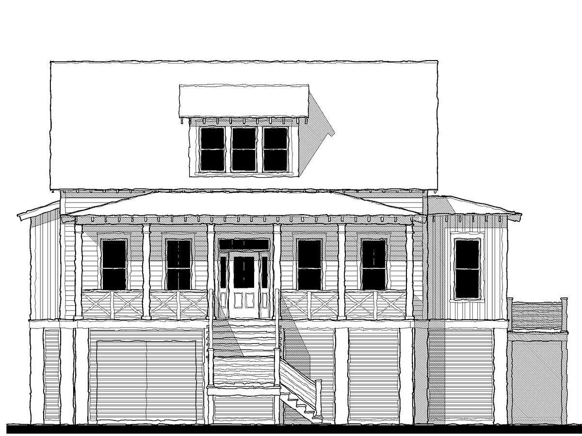 Oak Spring (223157) — featured elevation