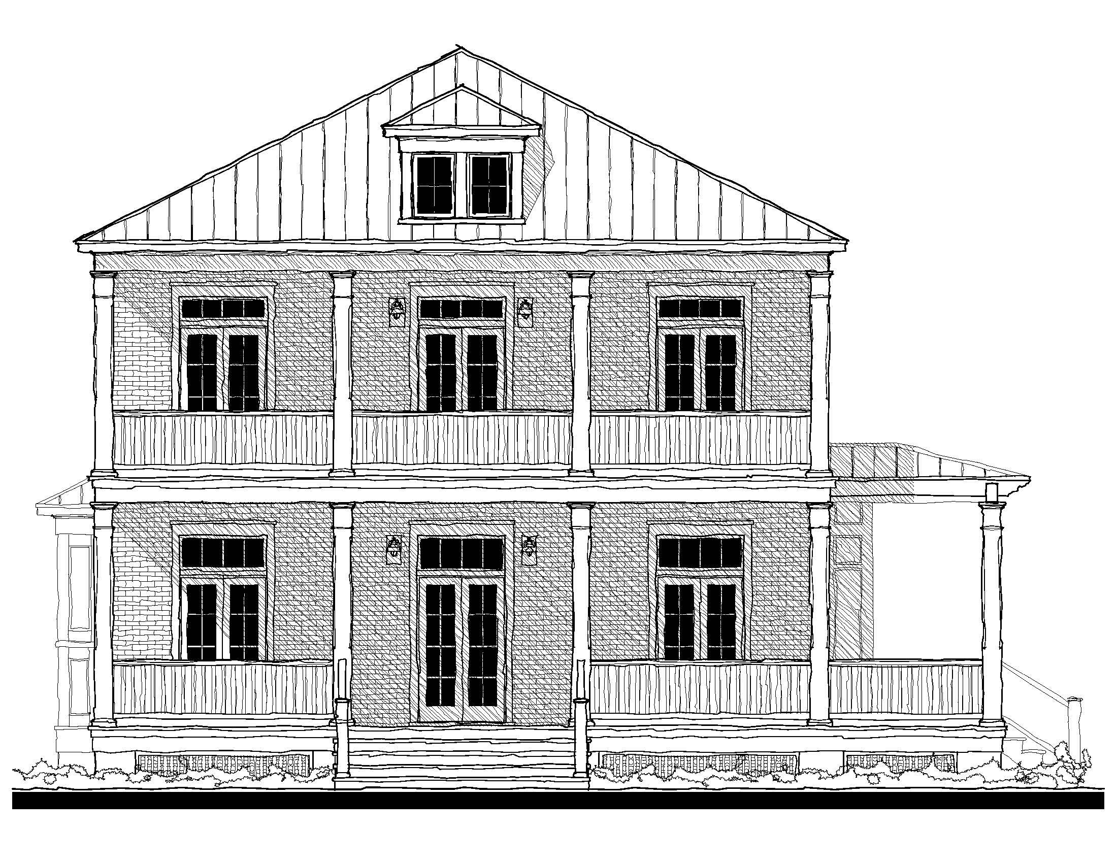 Ocean View (073141) — featured elevation