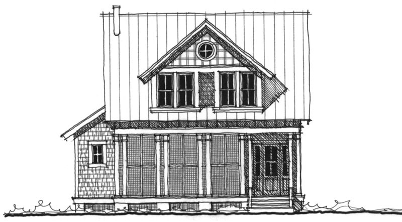 Ocracoke Beach House — featured elevation