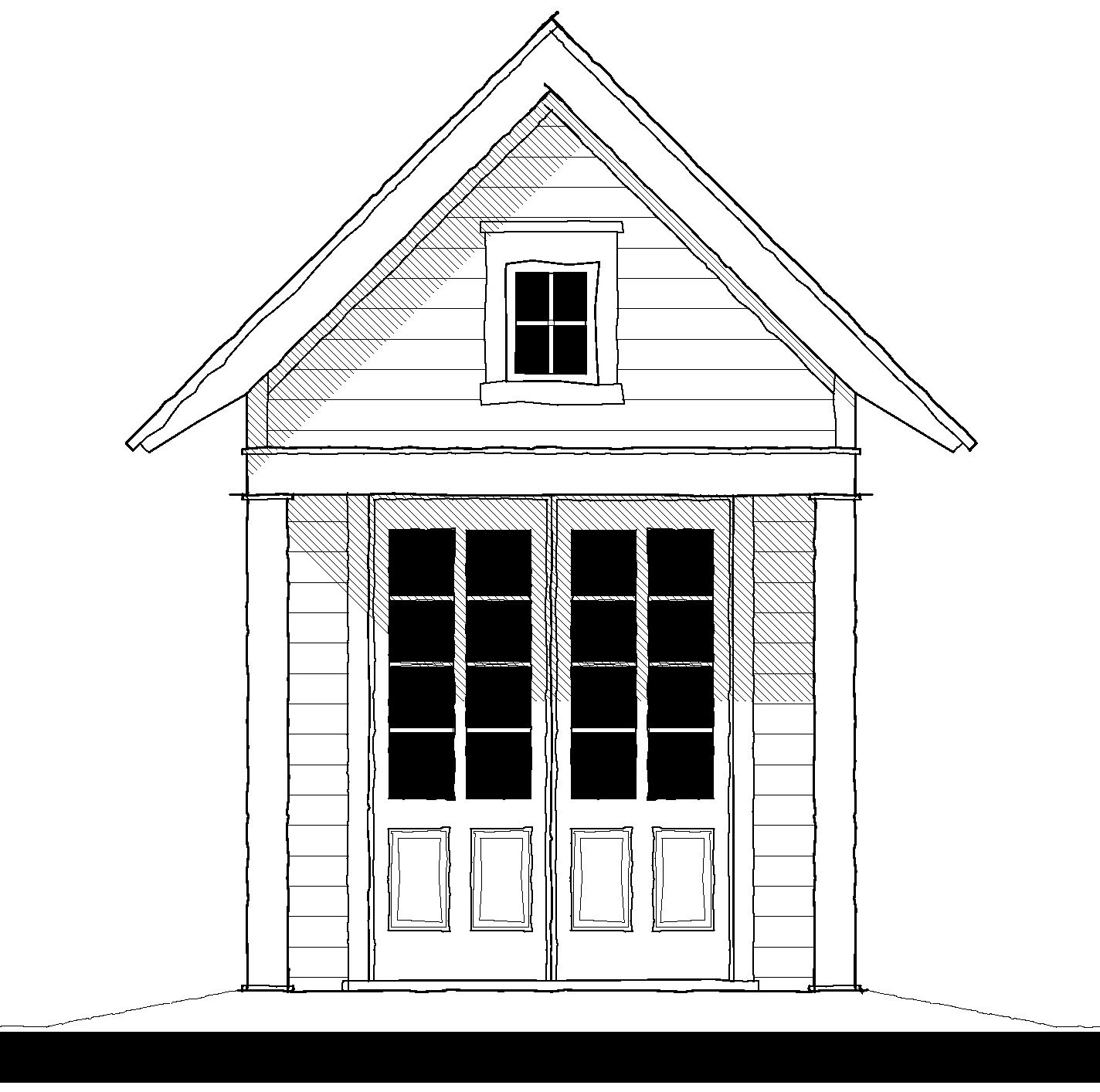 Office Pop-Up (19207A) — featured elevation