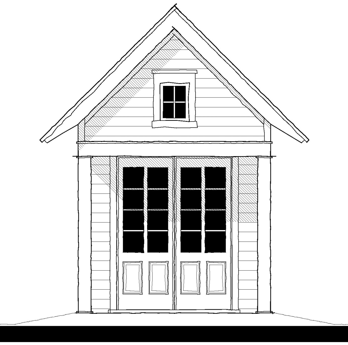 Office Pop-Up (19207A) — featured elevation