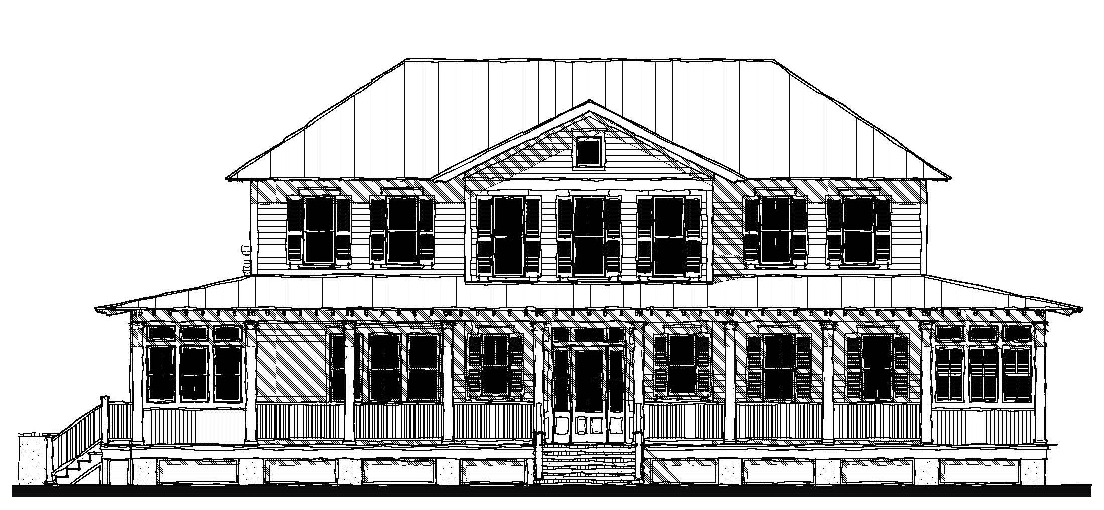 Old Oyster Retreat (143159) — featured elevation