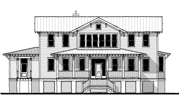 Old Oyster Retreat (14399) — featured elevation