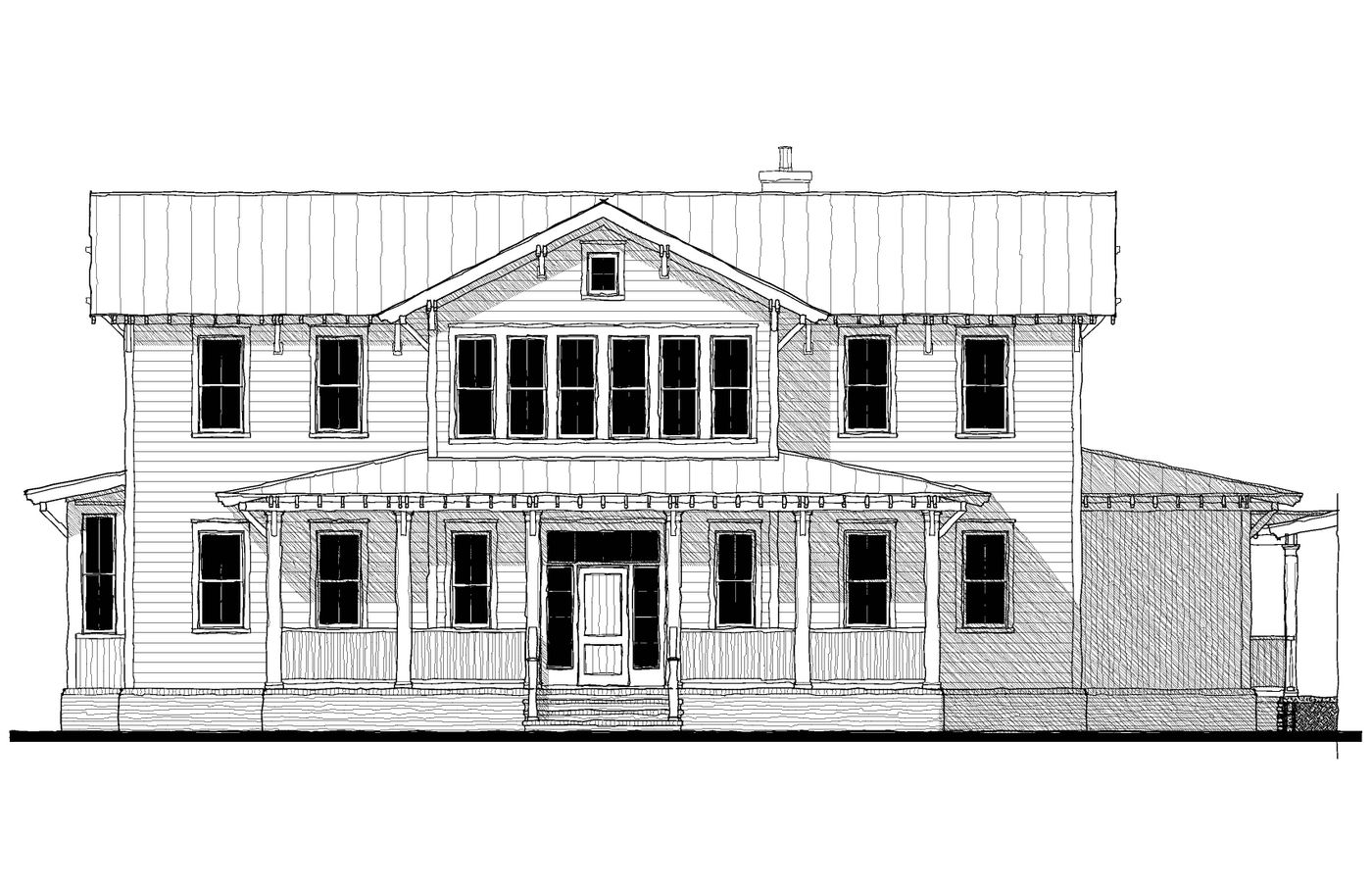 Old Oyster Retreat (153158) — featured elevation