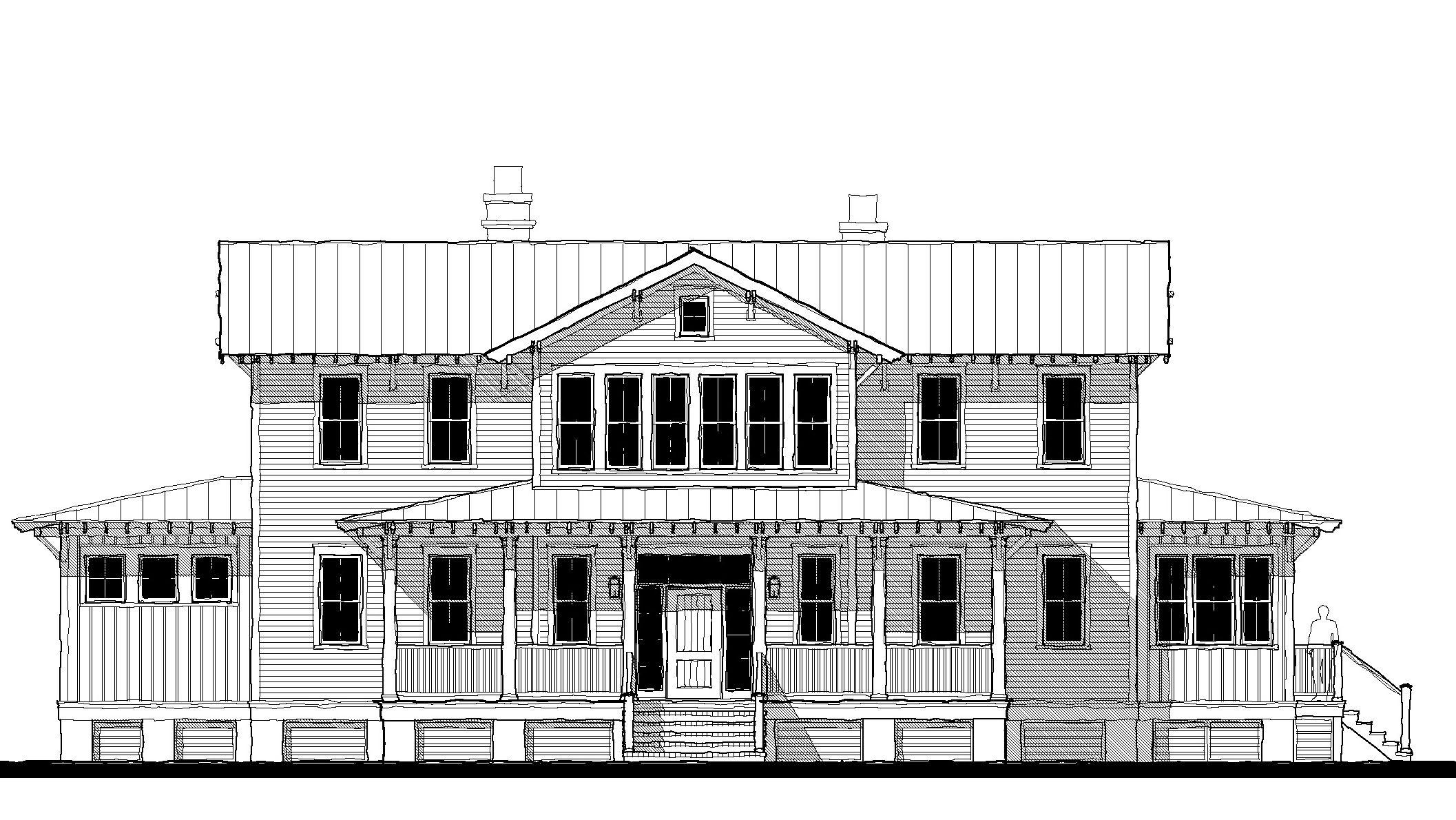 Old Oyster Retreat (18357) — featured elevation
