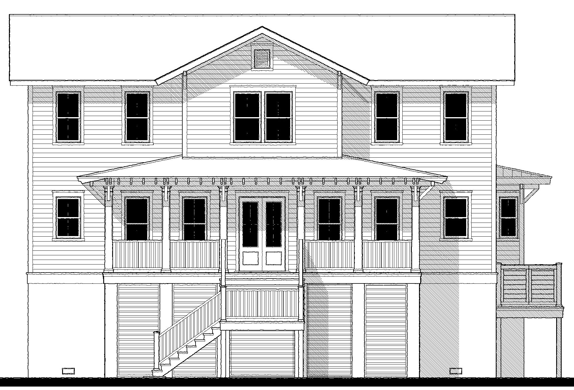 Old Oyster Retreat (213212) — featured elevation