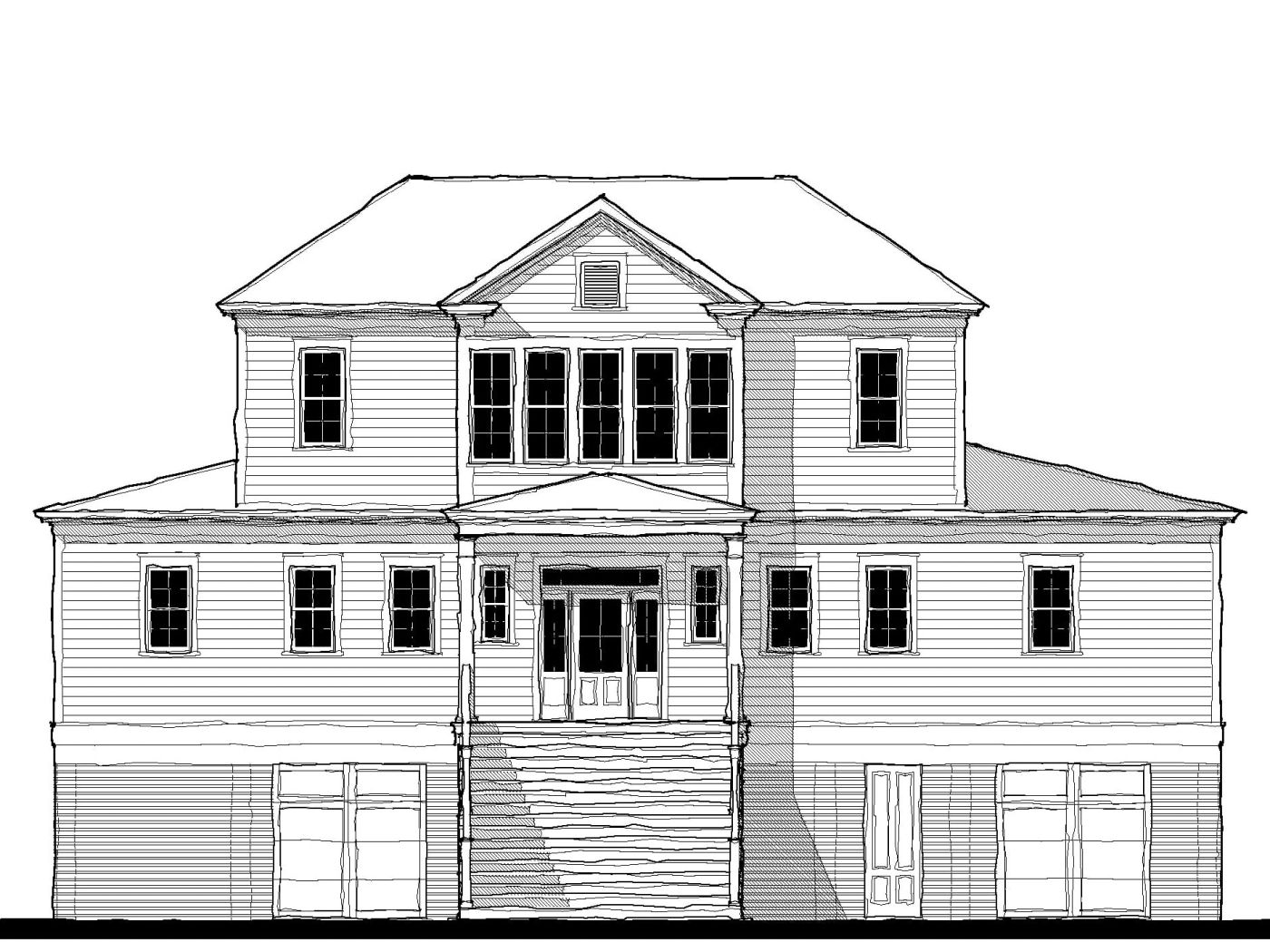 Old Oyster Retreat (223121) — featured elevation