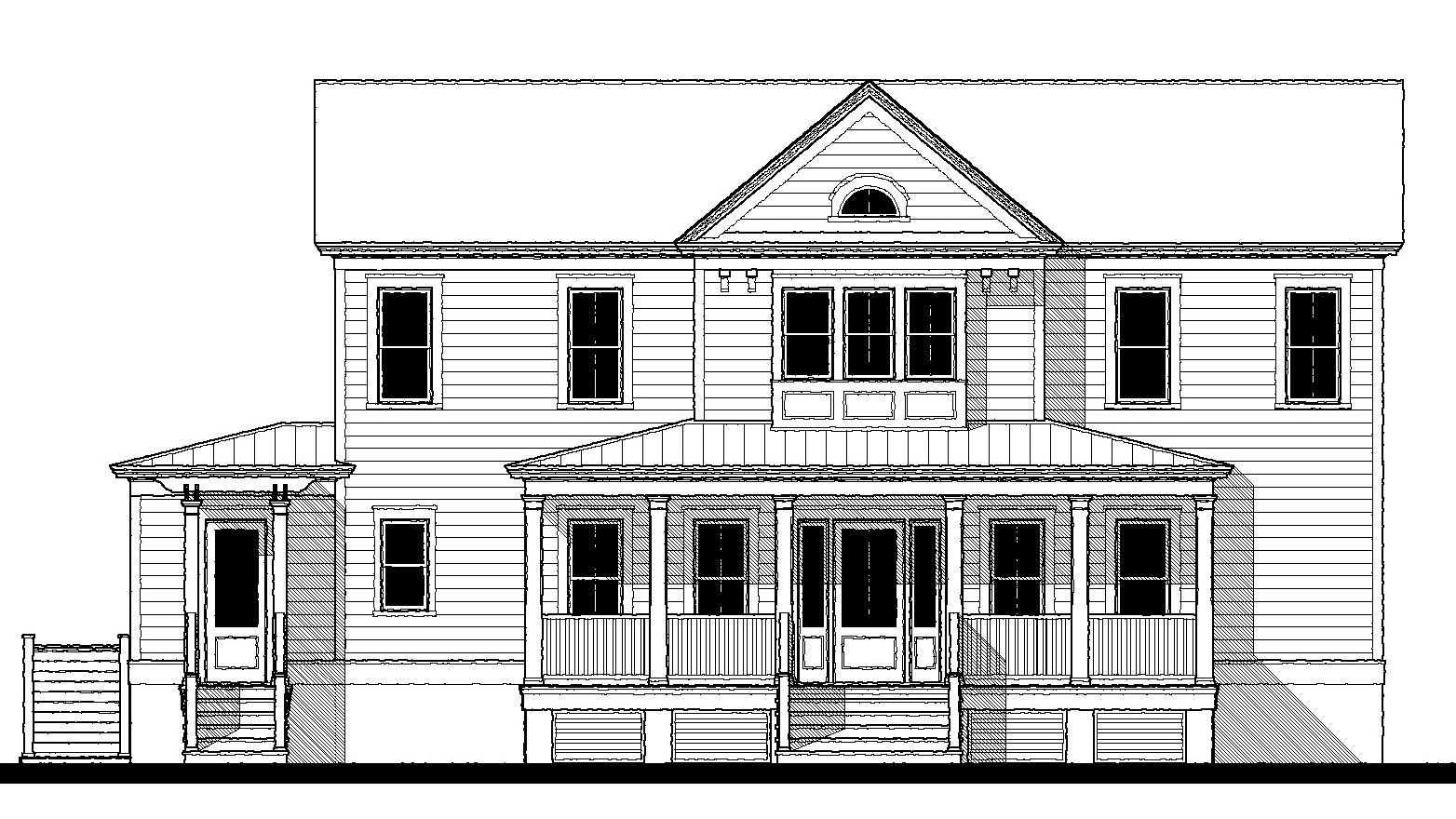 Old Oyster Retreat (22316) — featured elevation