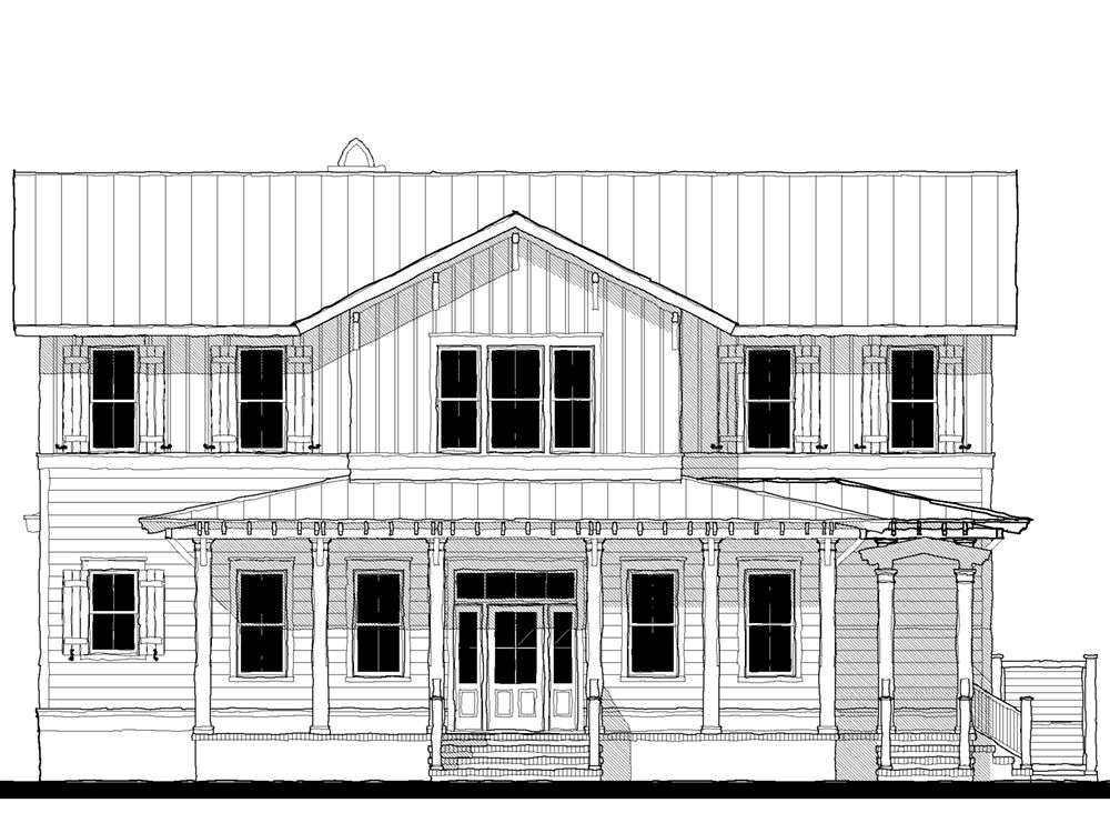 Old Oyster Retreat (23356) — featured elevation