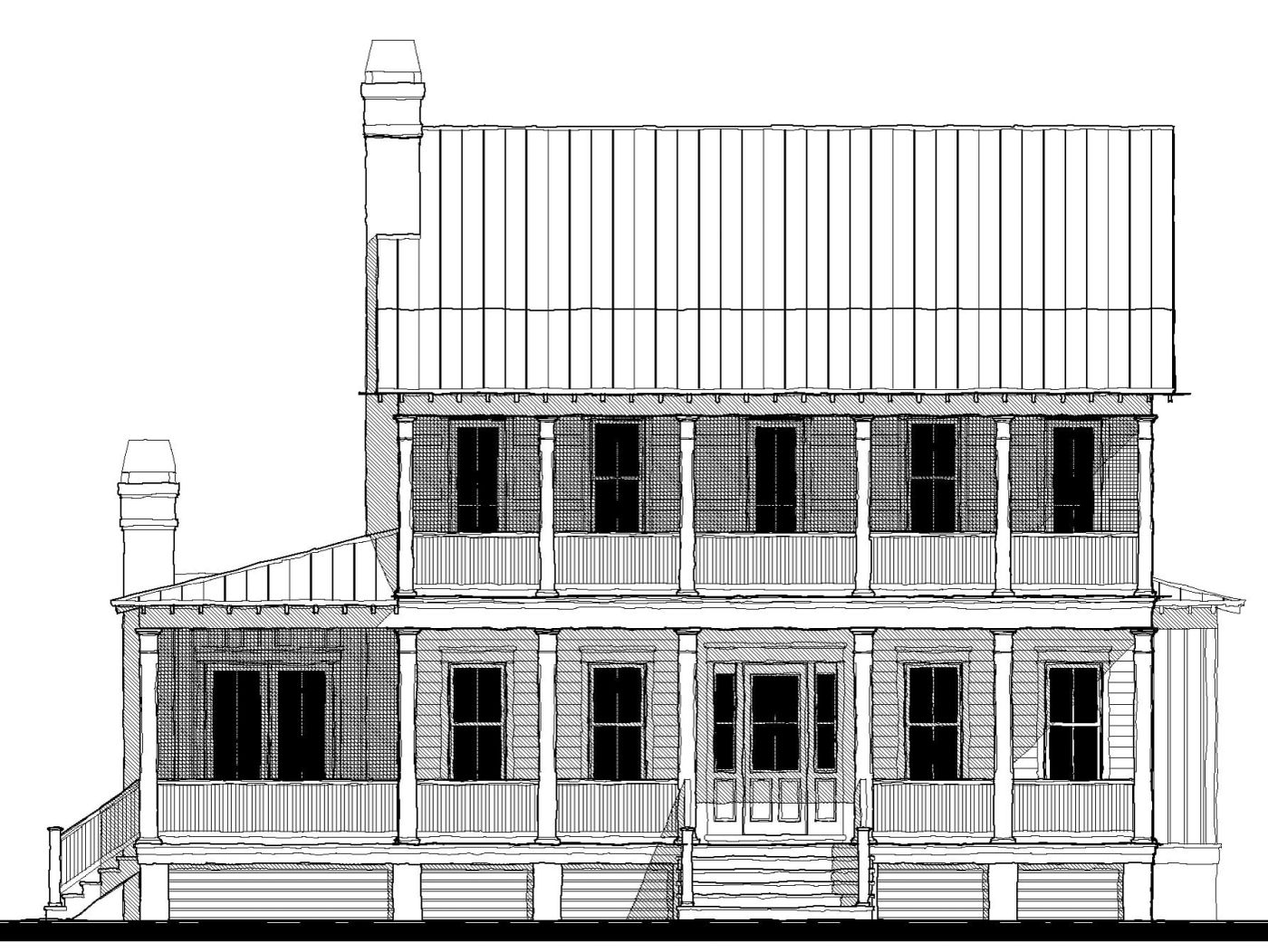 Overlook I (21346) — featured elevation