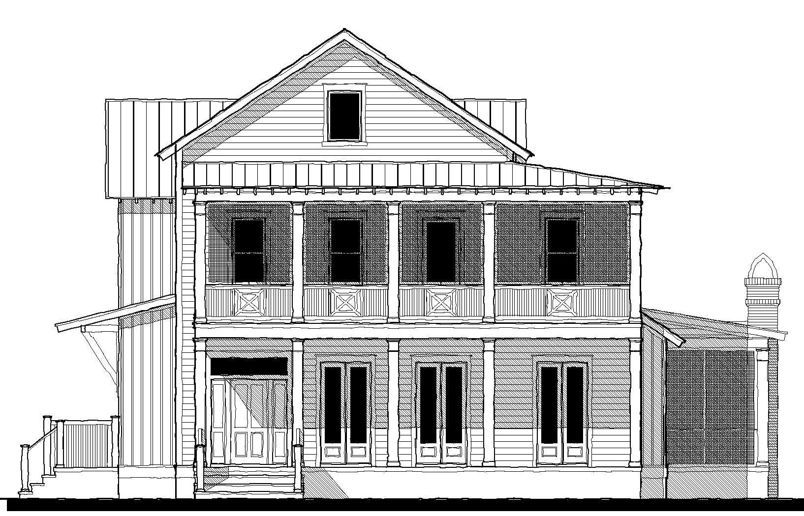 Overlook II (21302) — featured elevation