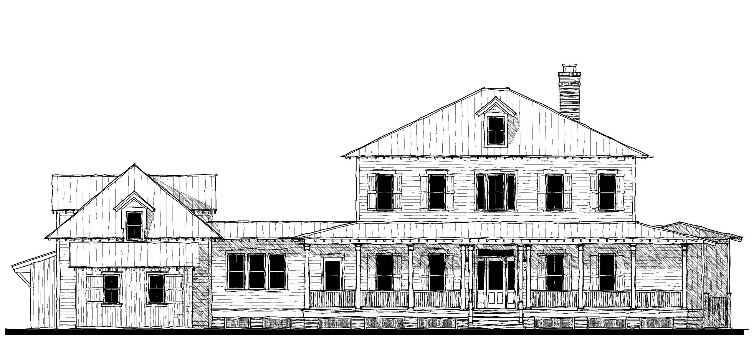 Palmetto Bluff River House (133183) — featured elevation