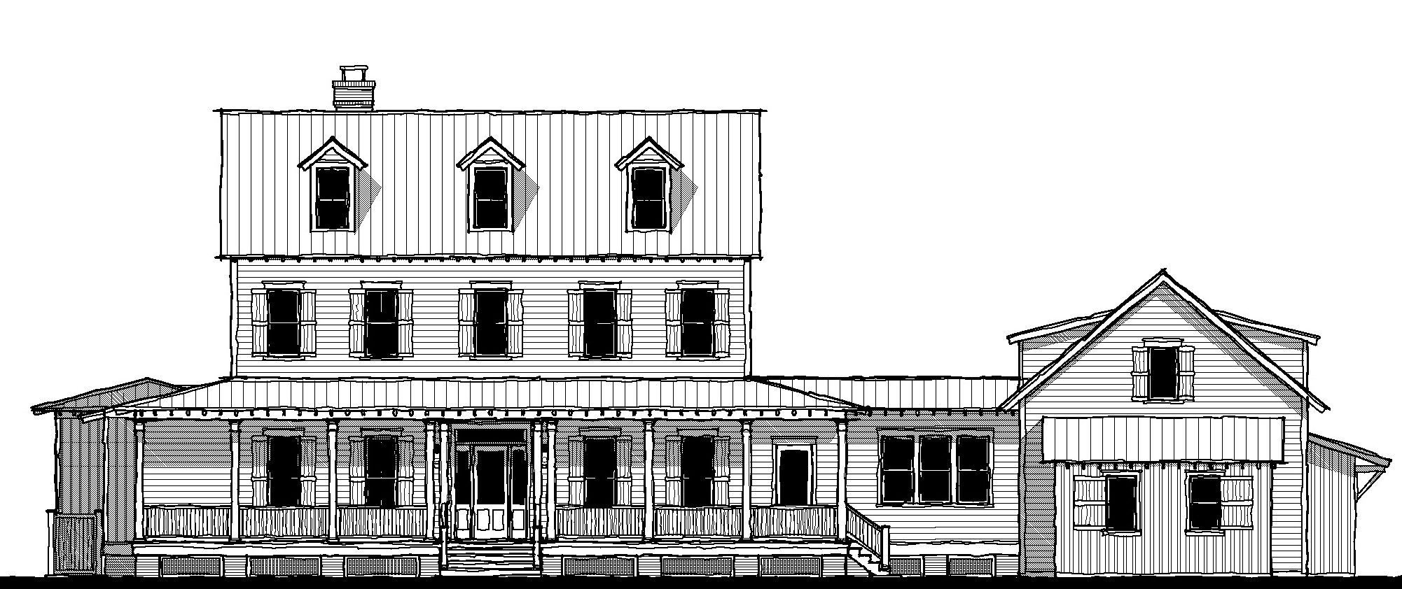 Palmetto Bluff River House (193115) — featured elevation