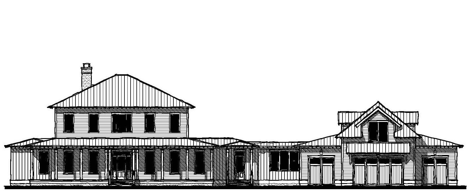 Palmetto Bluff River House (21341) — featured elevation