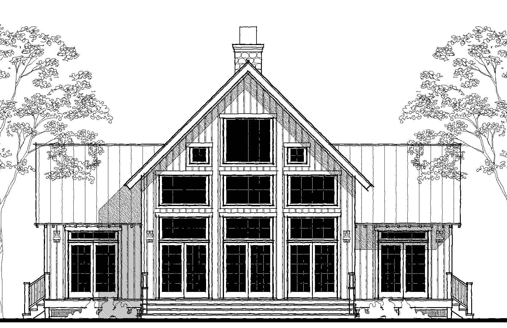 Pete's Cabin (15108) — featured elevation