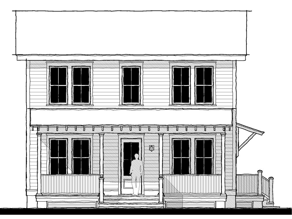 Plum Street (223171) — featured elevation