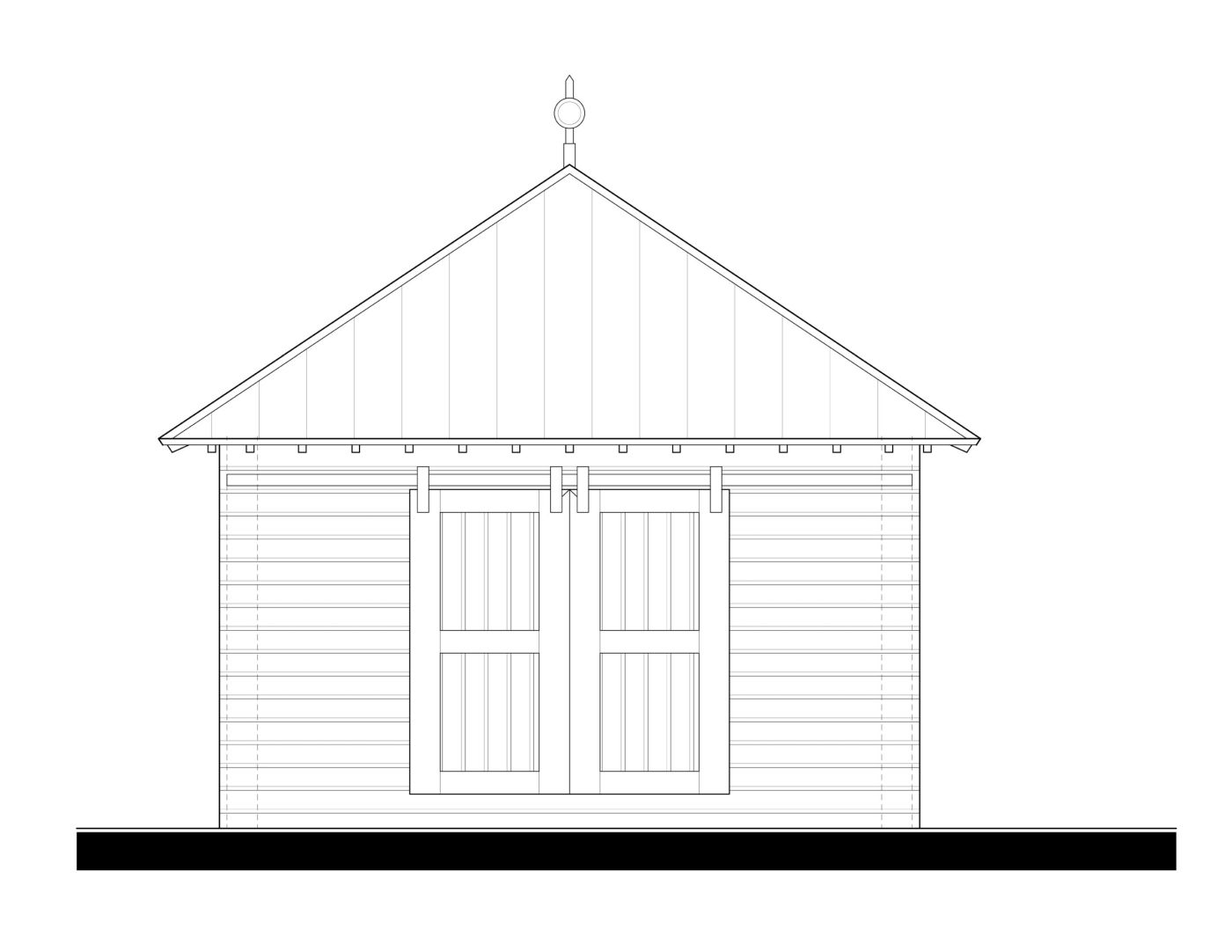 Pool House (233158) — featured elevation