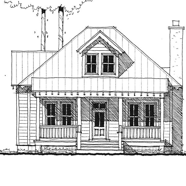 Port Royal Cottage — featured elevation
