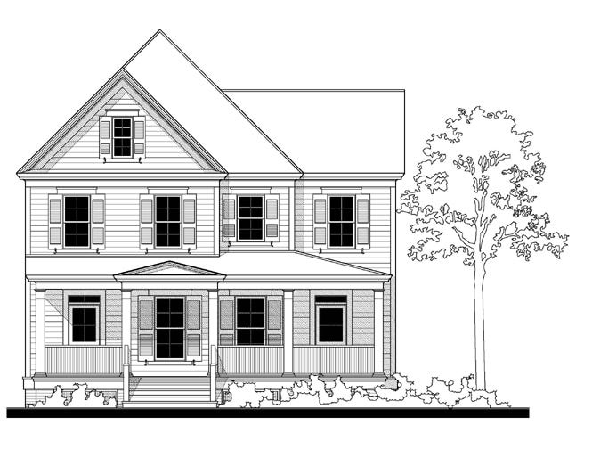 Prairie House (08310) — featured elevation