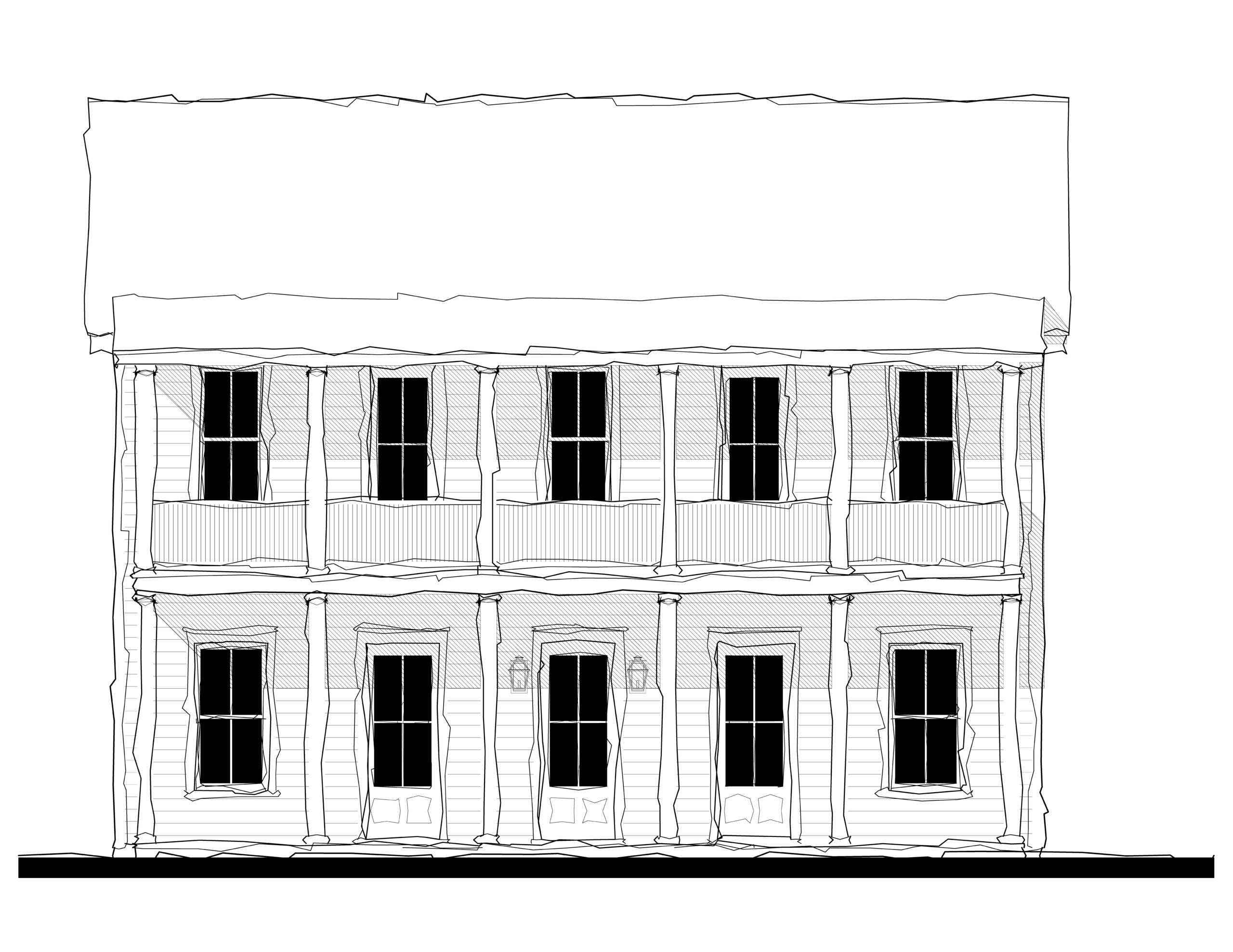 Quadplex (23202-B) — featured elevation