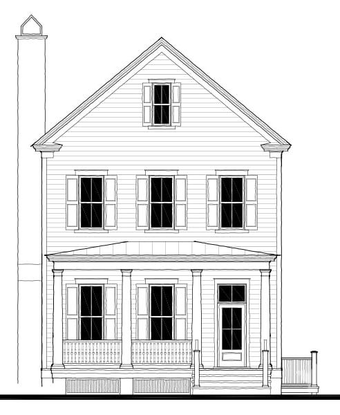 Ribaut Square (053328) — featured elevation
