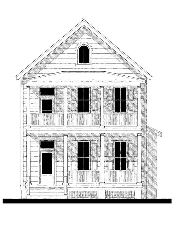 Ribaut Square (103102B) — featured elevation