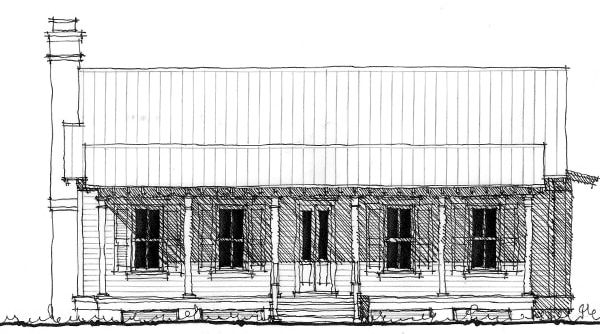 River Camp — featured elevation