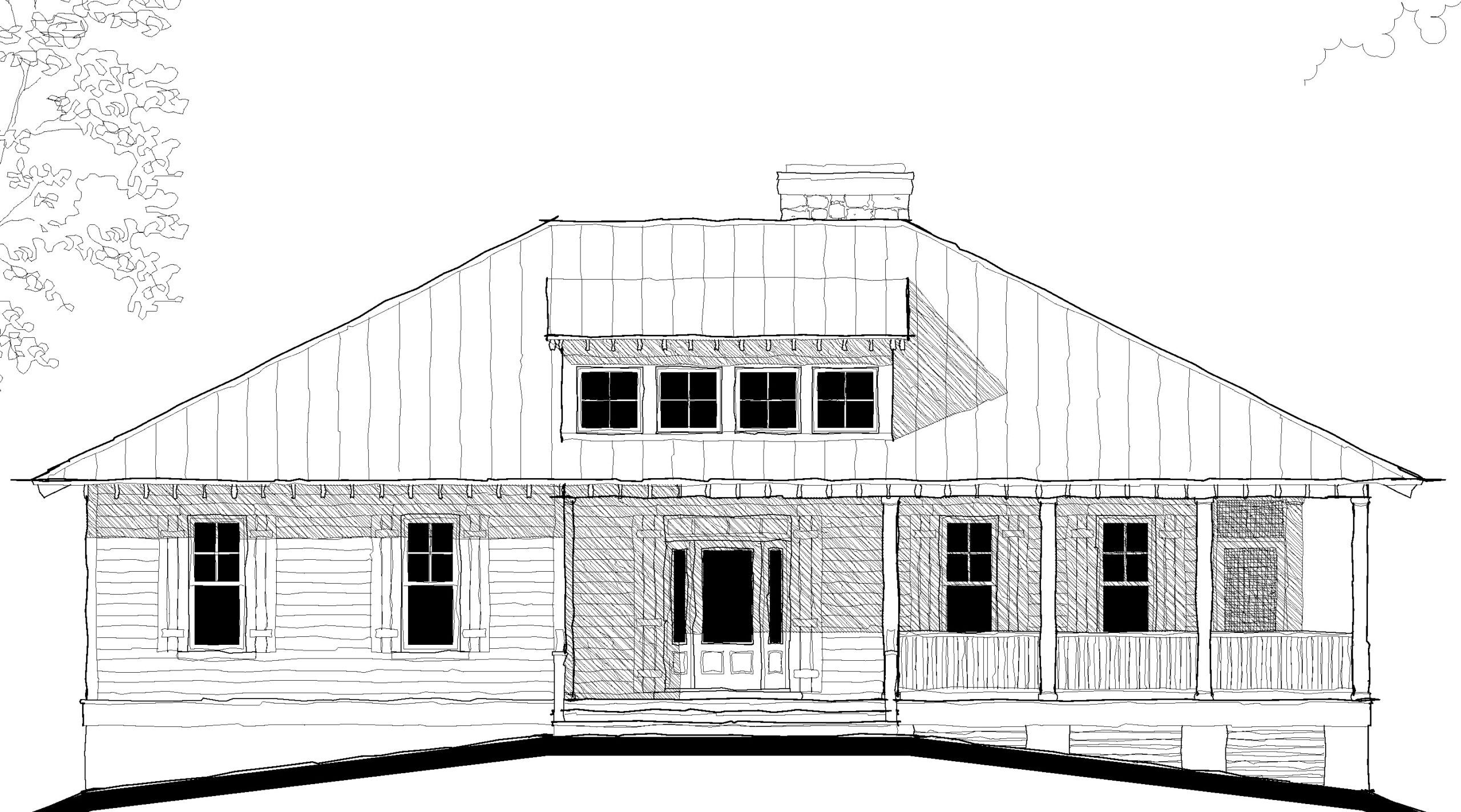 Rutherford's Roost (10353) — featured elevation