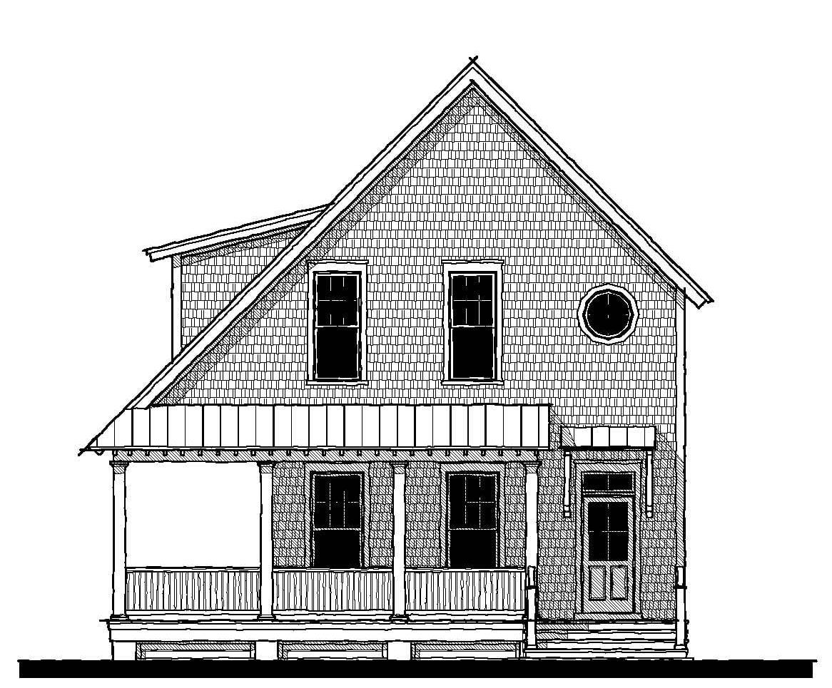 Salt Box Lane (18321) — featured elevation