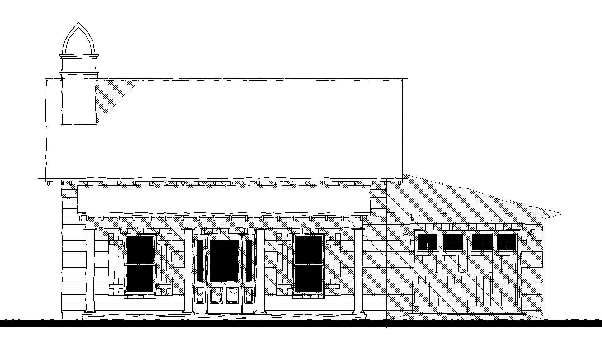 Saluda River Cottage (18389) — featured elevation
