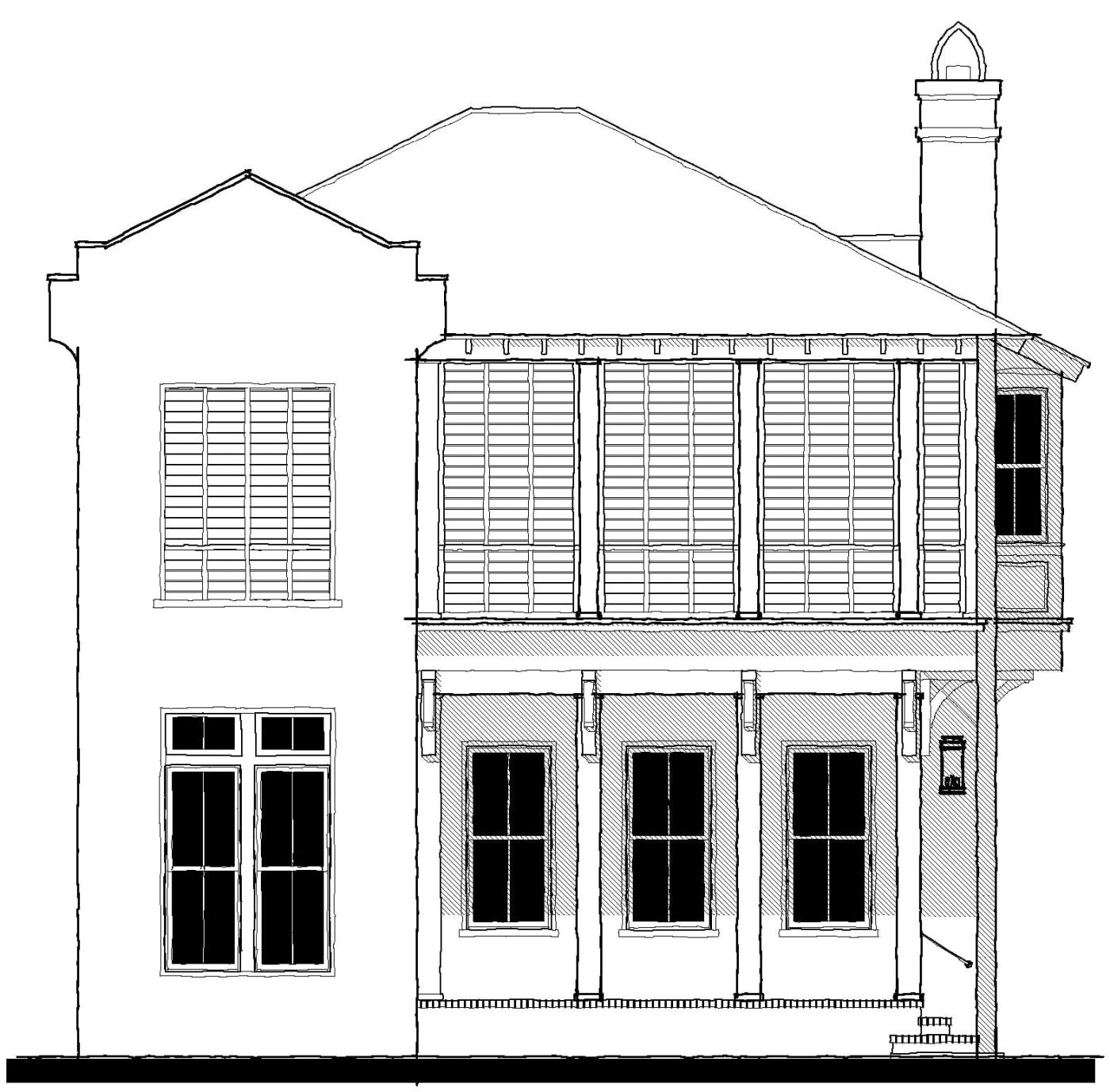 San Fernando — featured elevation
