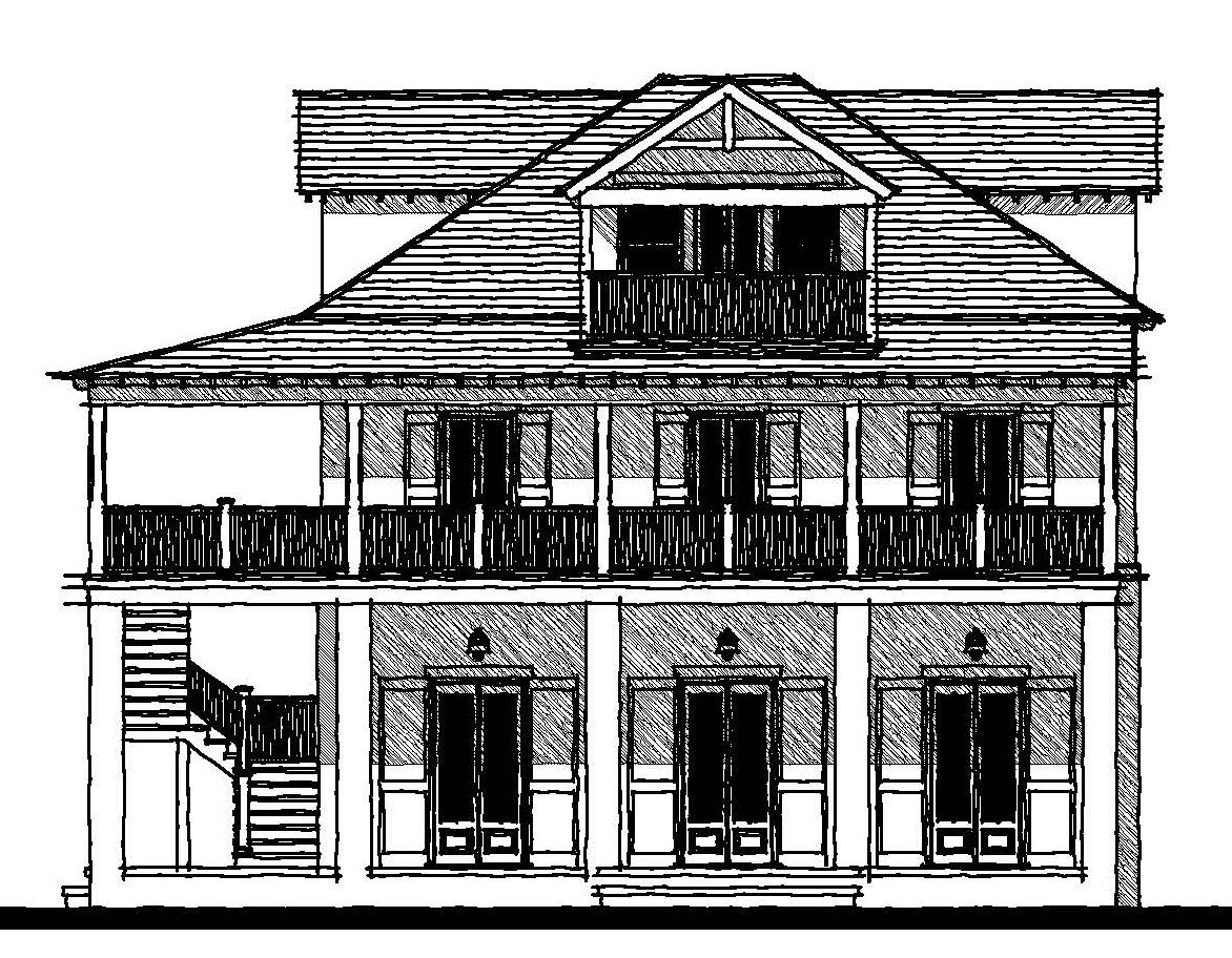 Sandpiper Inn (13115) — featured elevation