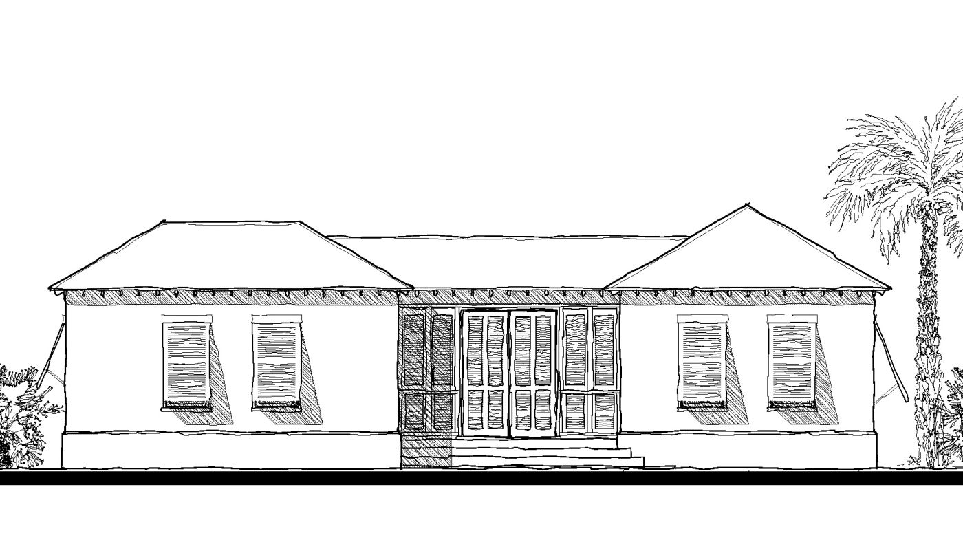 Schooner Cottage (10114) — featured elevation